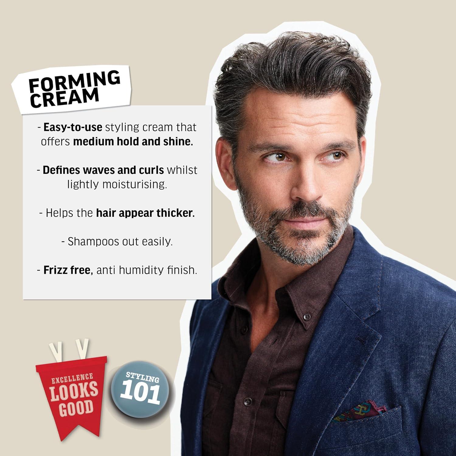 image:imageAmerican Crew Mens Hair Forming Cream Like Hair Gel with Medium Hold amp Medium Shine 3 oz3 Ounce Pack of 1