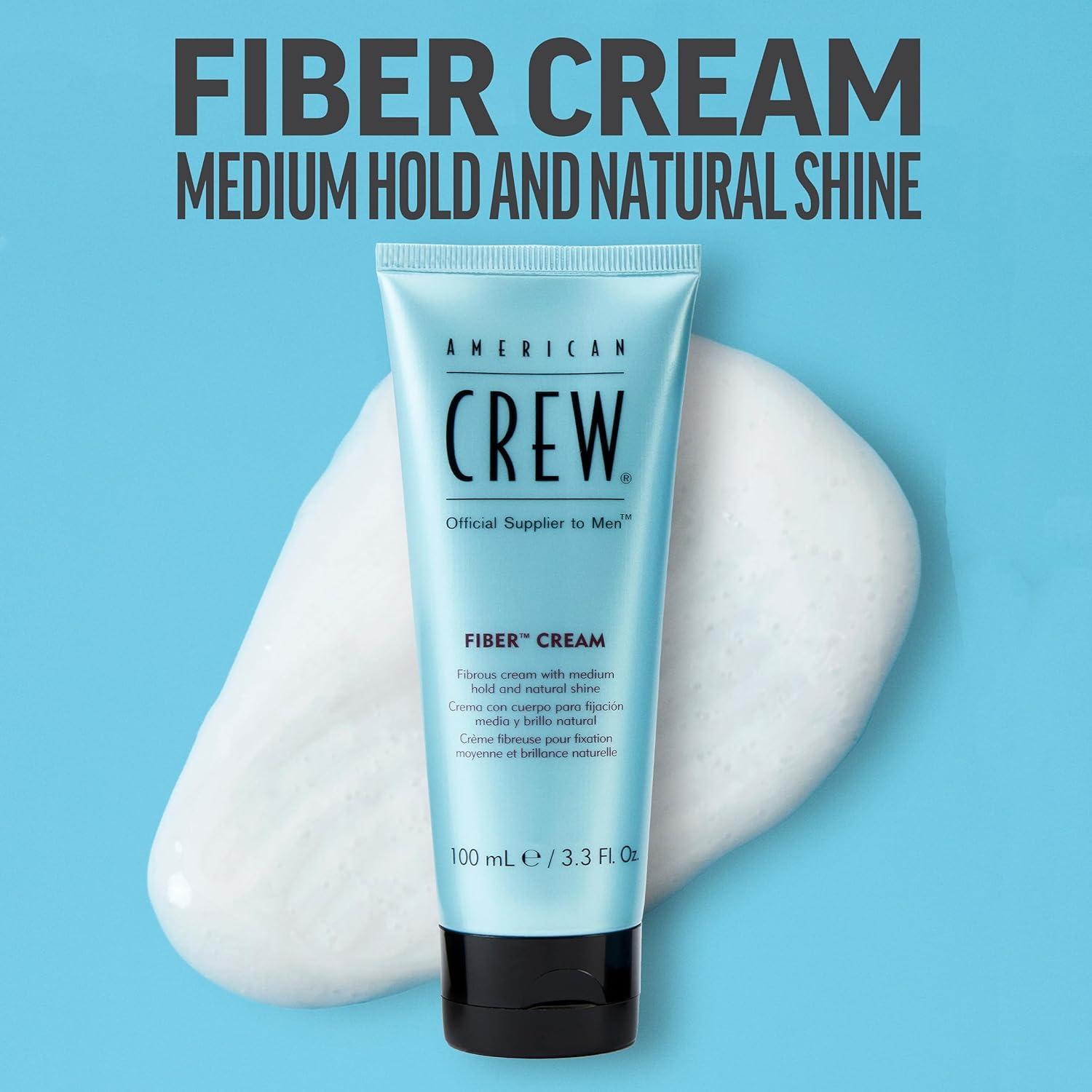 image:imageAmerican Crew Mens Fiber Cream Like Hair Gel with Medium Hold amp Natural Shine 33 Fl OzFiber Cream