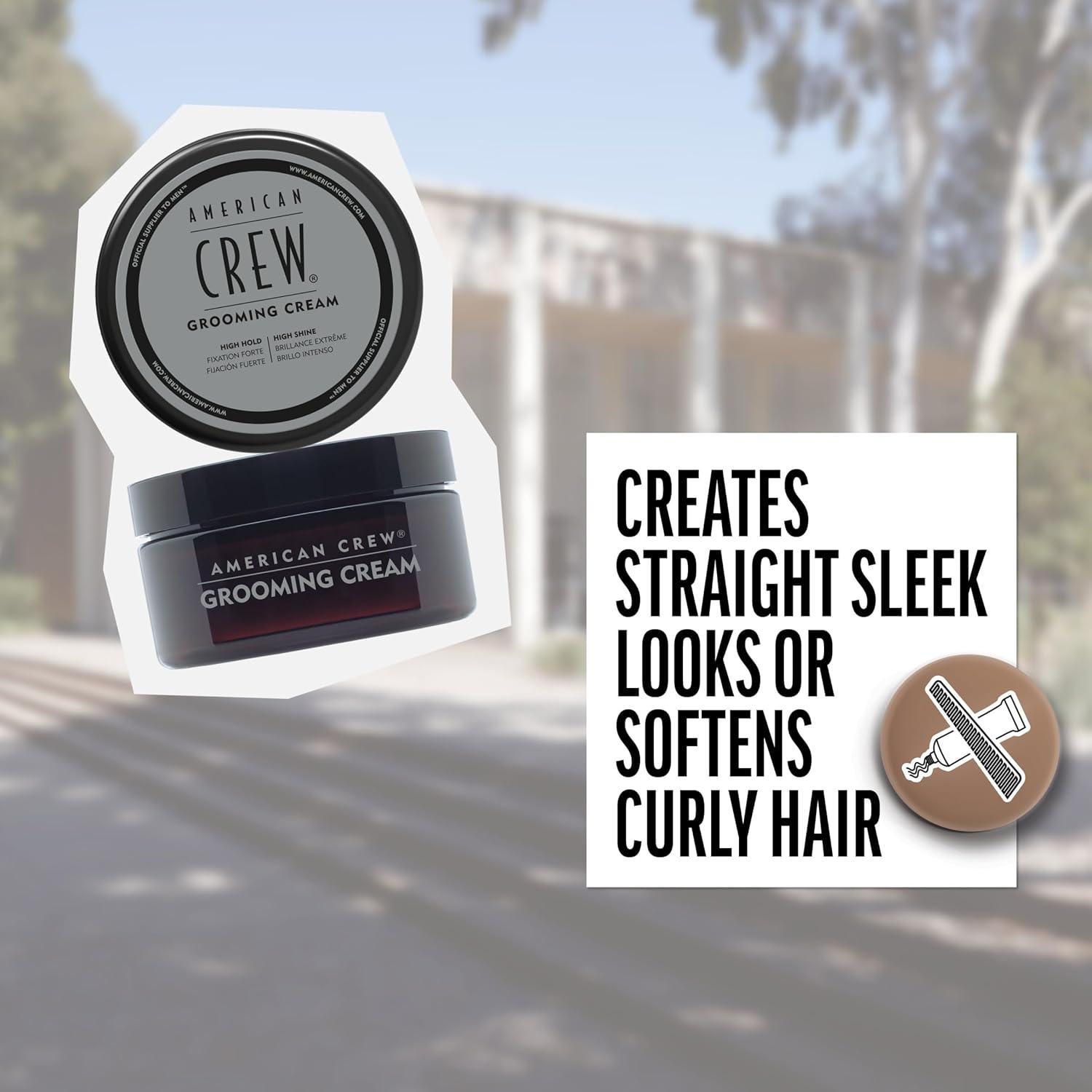 image:imageAmerican Crew Mens Grooming Cream Like Hair Gel with High Hold amp High Shine 3 ozScented