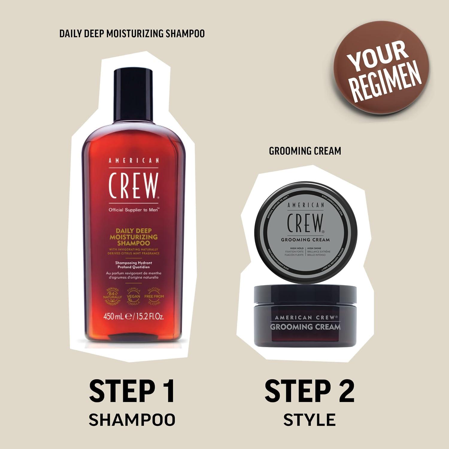 image:imageAmerican Crew Mens Grooming Cream Like Hair Gel with High Hold amp High Shine 3 ozScented