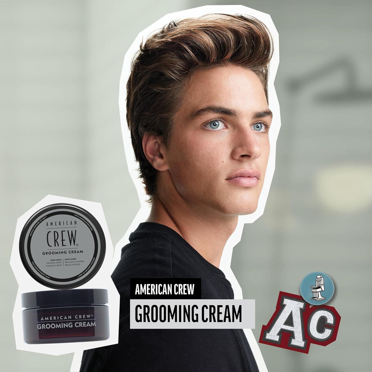 image:imageAmerican Crew Mens Grooming Cream Like Hair Gel with High Hold amp High Shine 3 ozScented