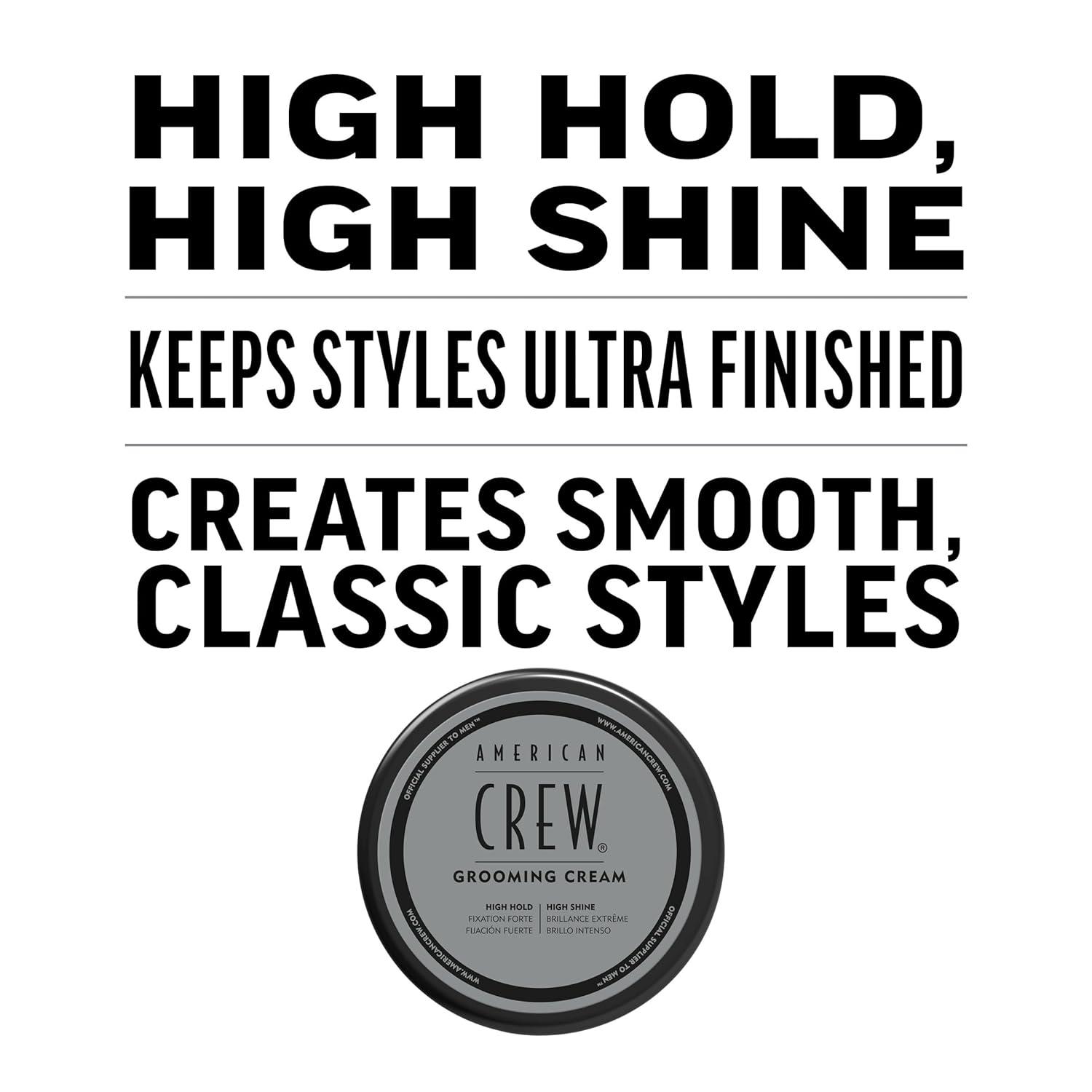 image:imageAmerican Crew Mens Grooming Cream Like Hair Gel with High Hold amp High Shine 3 ozScented