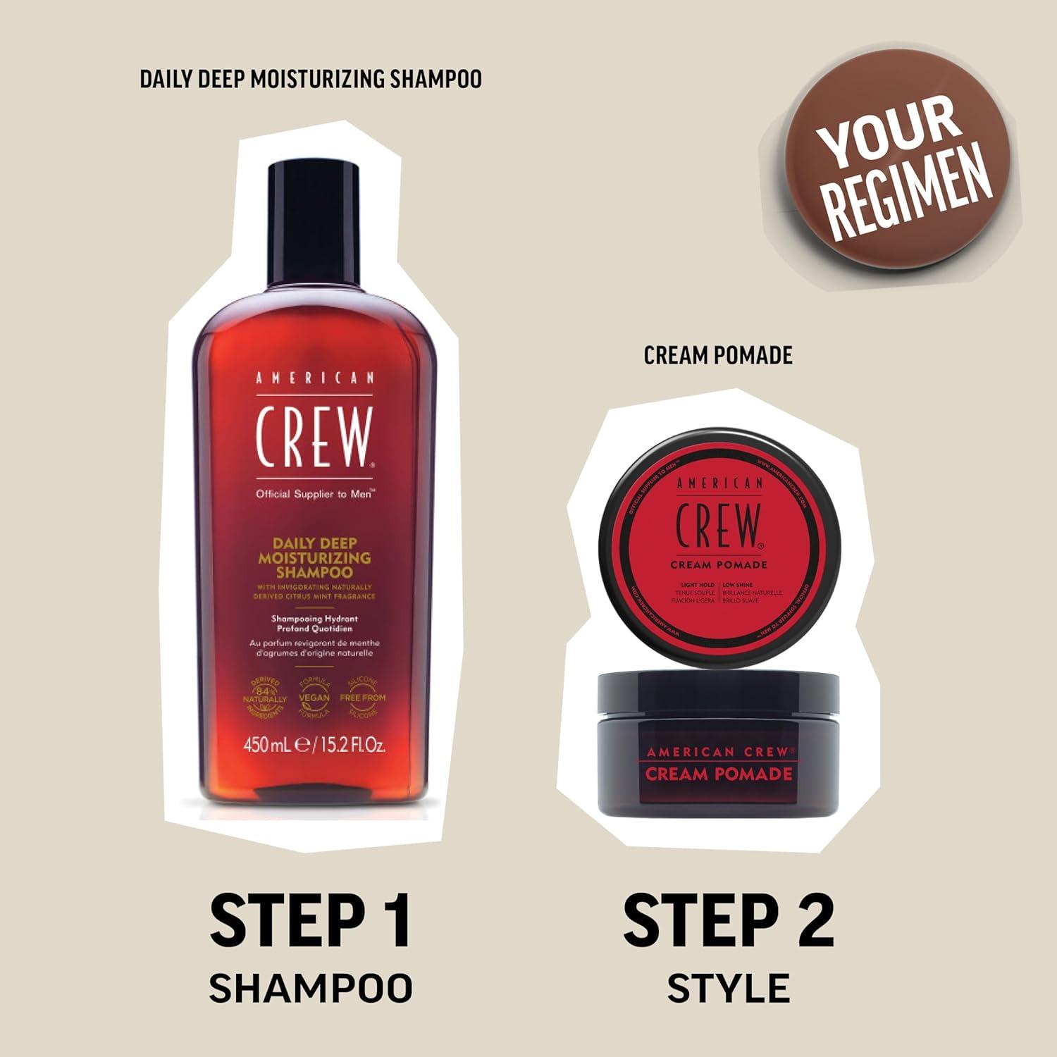 image:imageAmerican Crew Mens Hair Cream Pomade Like Styling Gel with Light Hold amp Low Shine 3 ozNatural