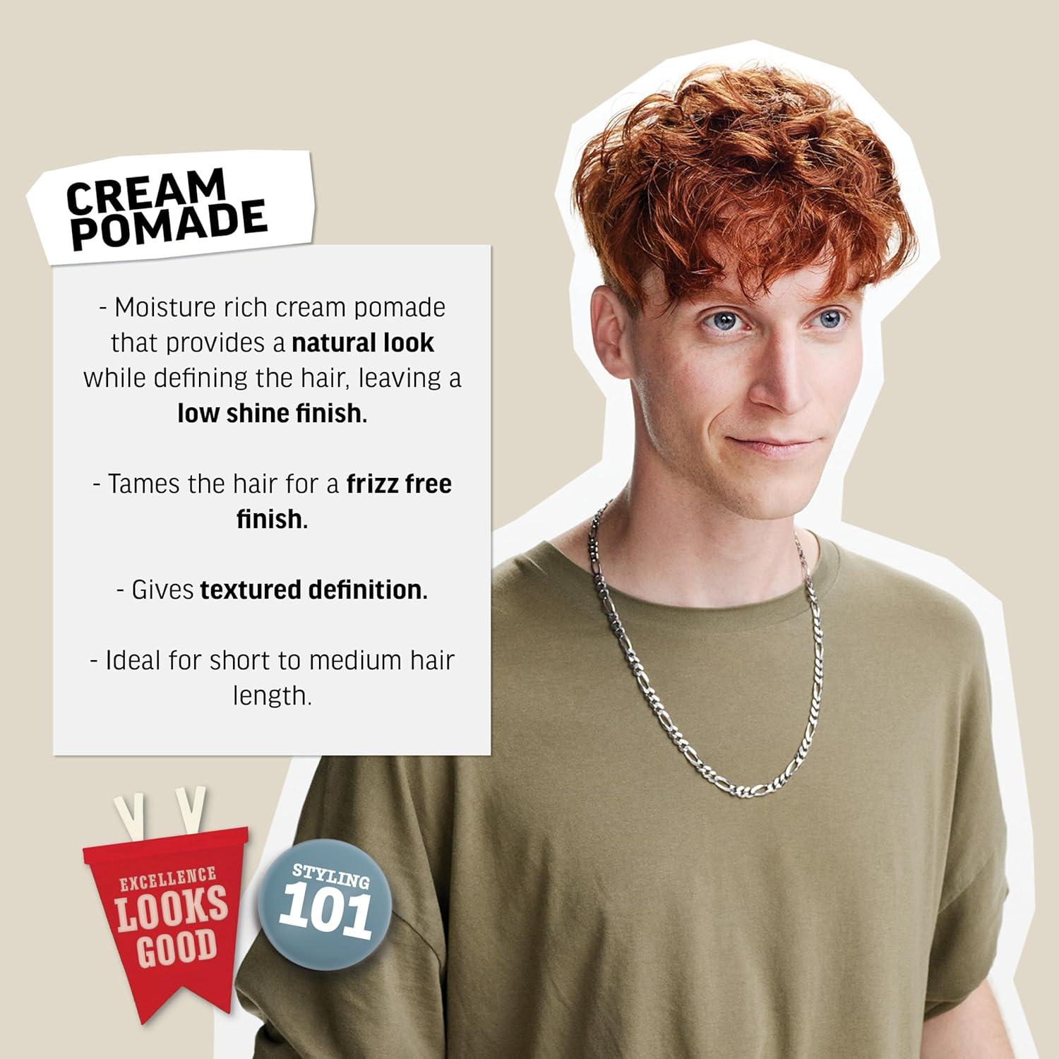 image:imageAmerican Crew Mens Hair Cream Pomade Like Styling Gel with Light Hold amp Low Shine 3 ozNatural