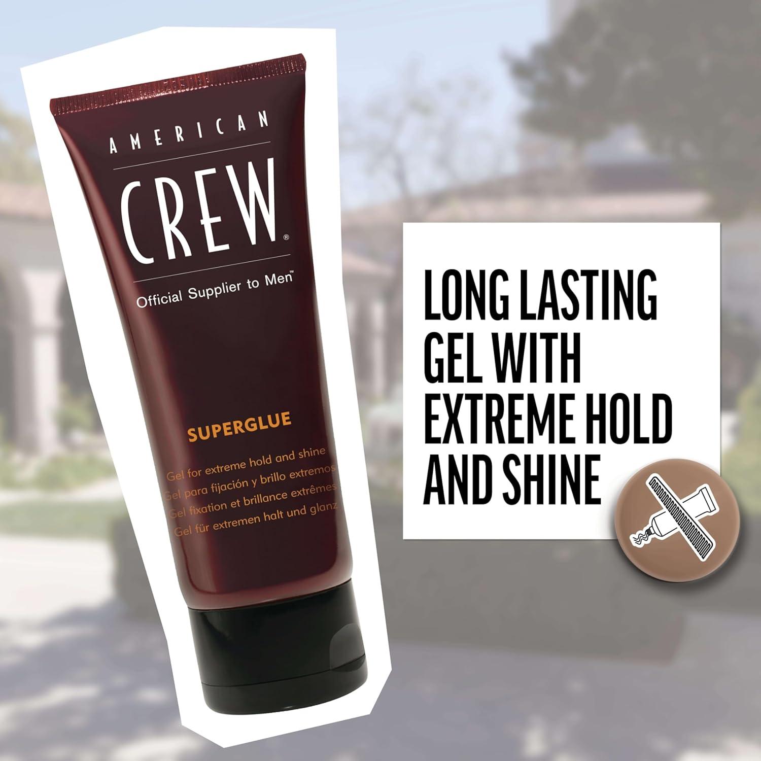 image:imageAmerican Crew Mens Hair Gel Extreme Hold amp Shine 33 Fl Oz