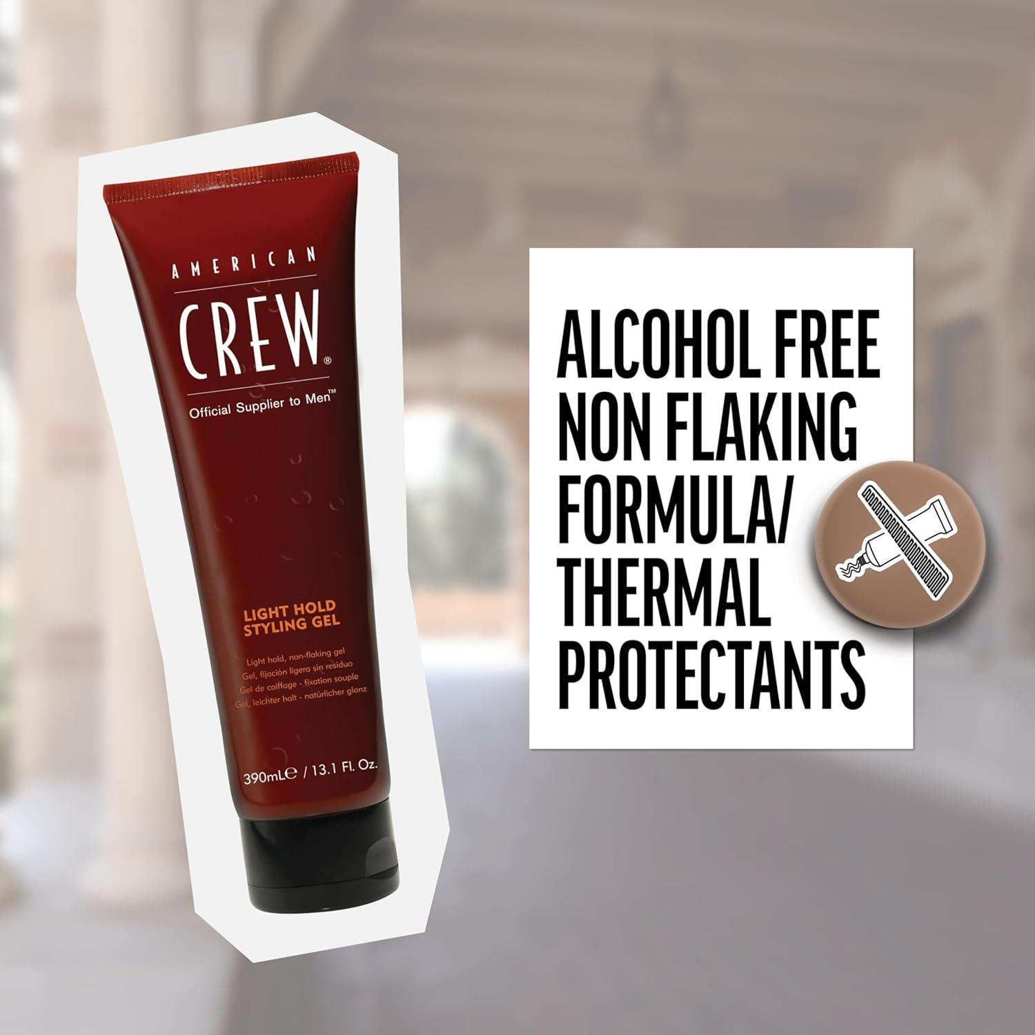 image:imageAmerican Crew Mens Hair Gel Light Hold Styling Product 131 fl ozLight Hold