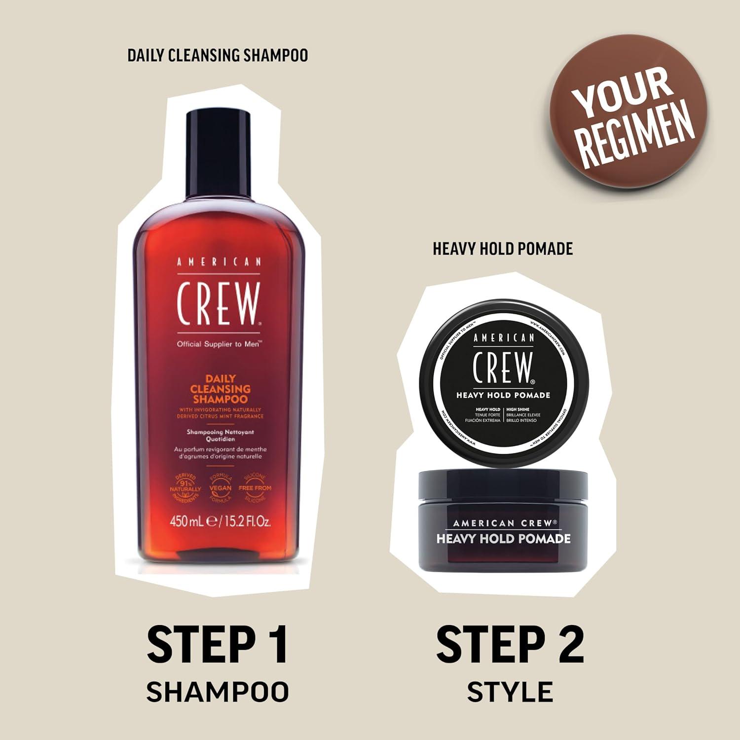 image:imageAmerican Crew Mens Hair Pomade Like Styling Gel with Heavy Hold amp High Shine 3 ozsubtle and clean scent