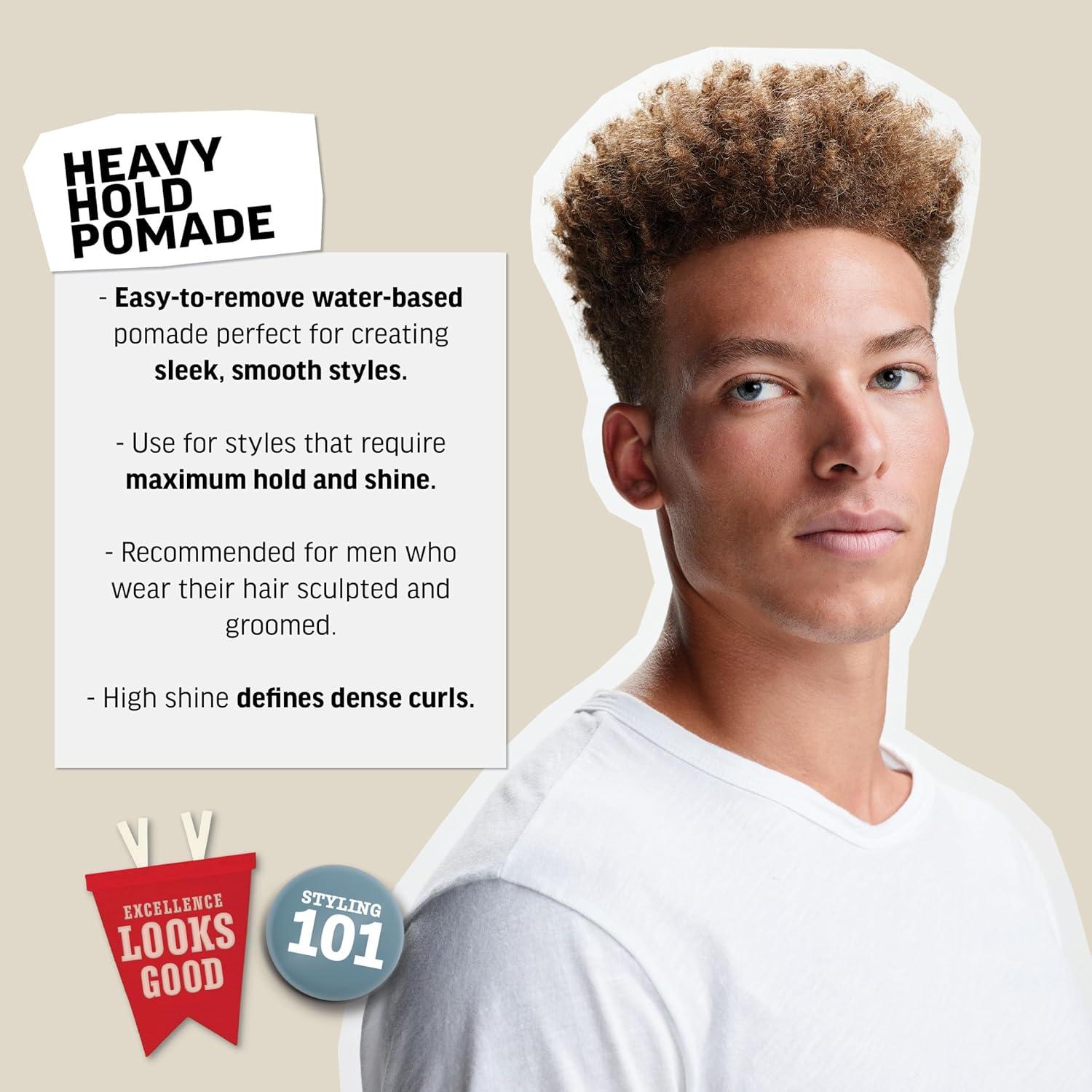 image:imageAmerican Crew Mens Hair Pomade Like Styling Gel with Heavy Hold amp High Shine 3 ozsubtle and clean scent