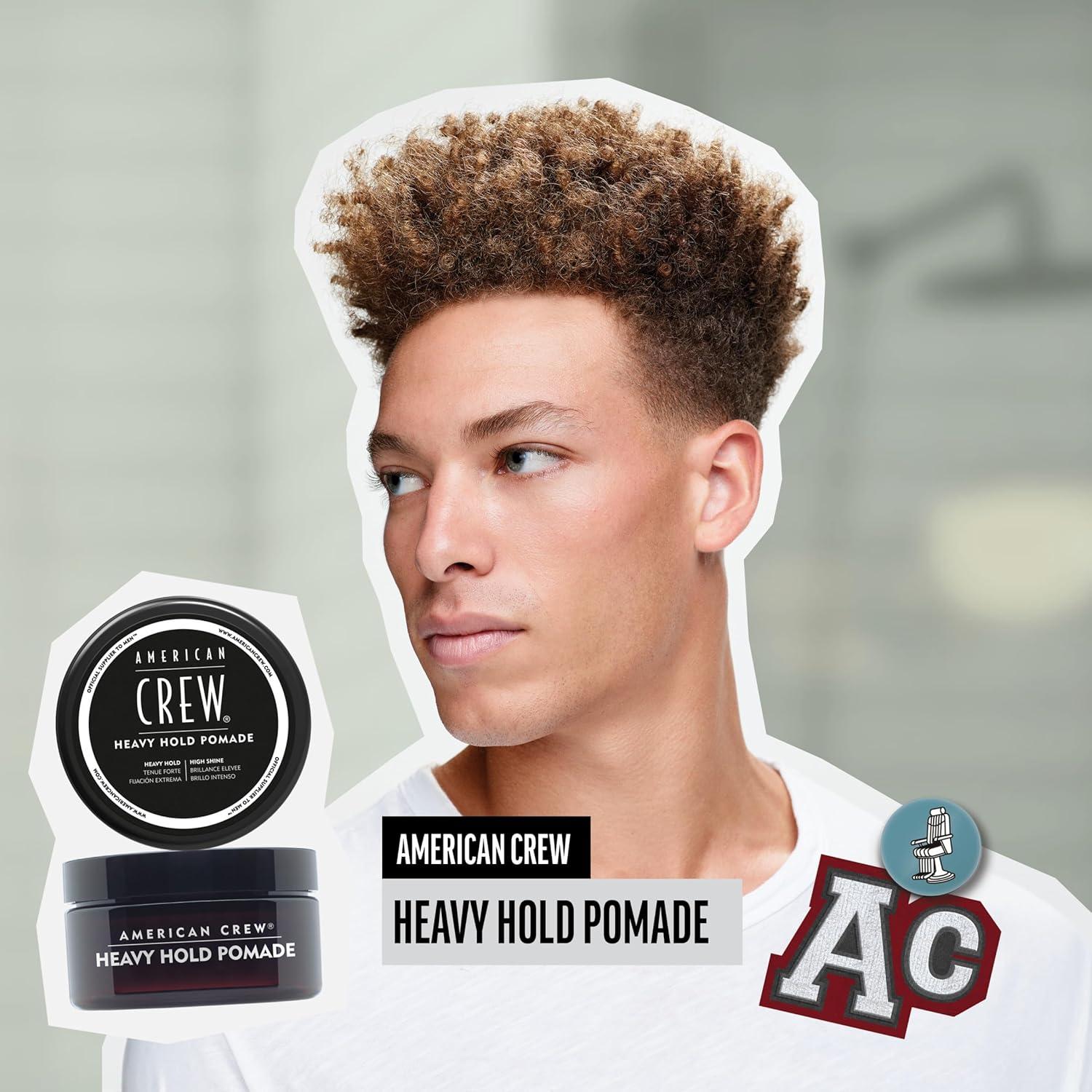 image:imageAmerican Crew Mens Hair Pomade Like Styling Gel with Heavy Hold amp High Shine 3 ozsubtle and clean scent