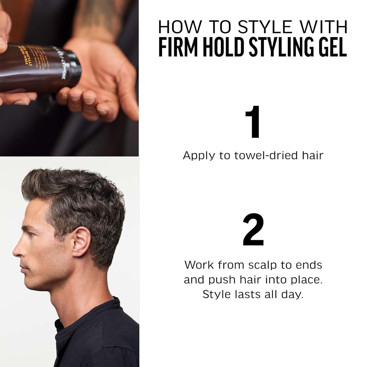 image:imageAmerican Crew Mens Hair Styling Gel Firm Hold NonFlaking 33 fl oz33 Fl Oz Pack of 2