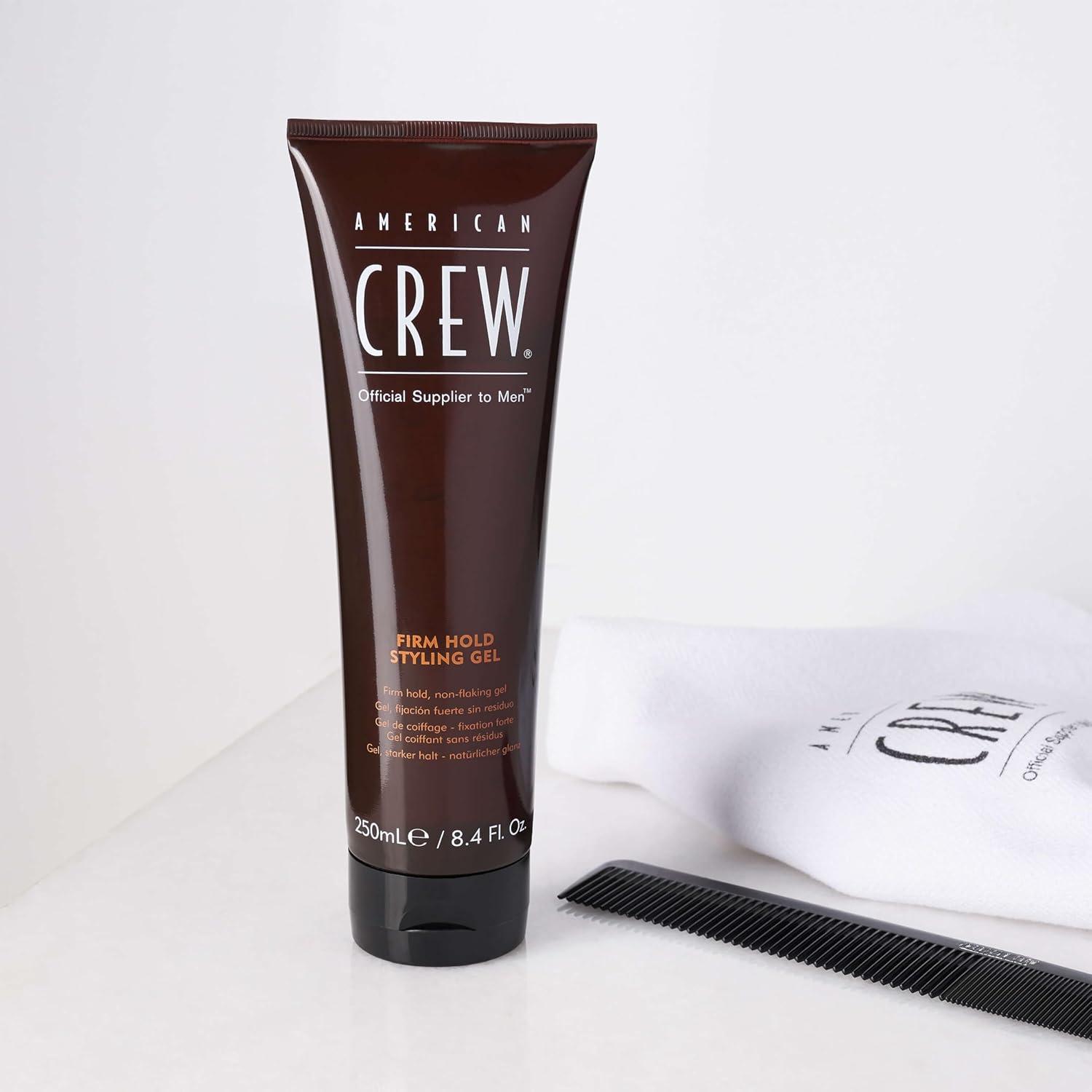 image:imageAmerican Crew Mens Hair Styling Gel Firm Hold NonFlaking 33 fl oz33 Fl Oz Pack of 2