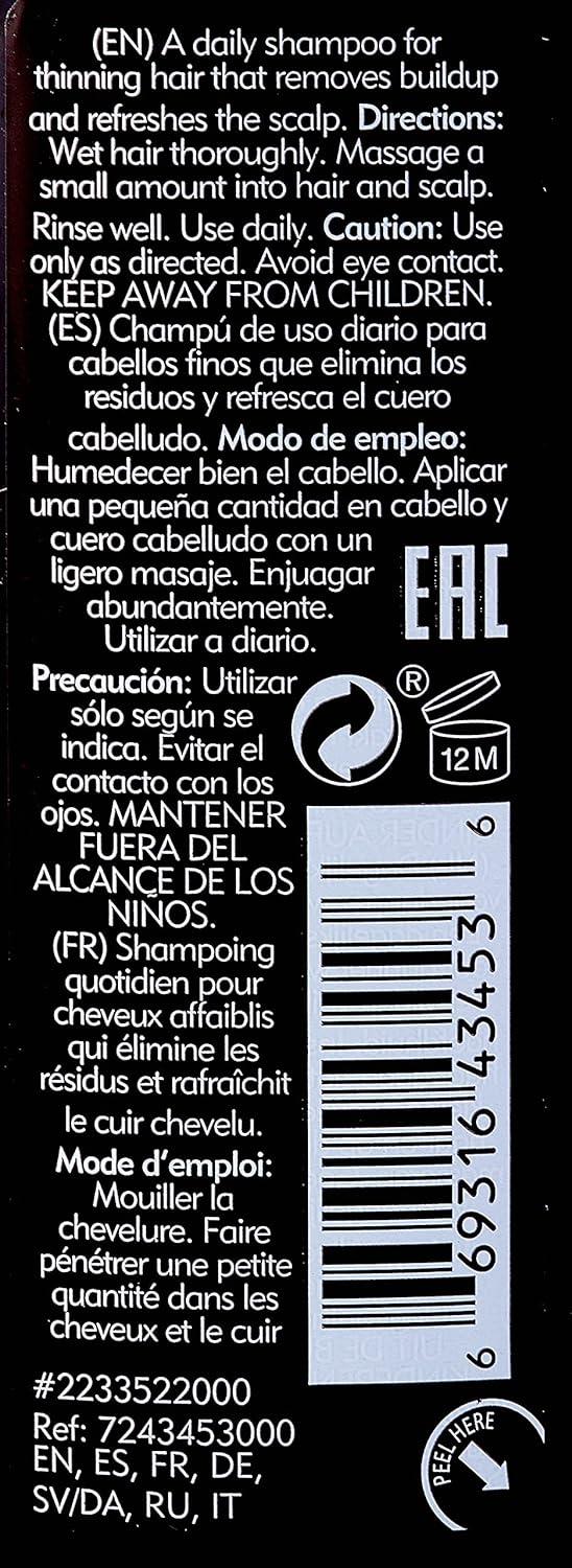 image:imageAmerican Crew Mens Shampoo Fortifying for Thinning Hair Refreshes Scalp 338 Fl Oz33 Fl Oz Pack of 1