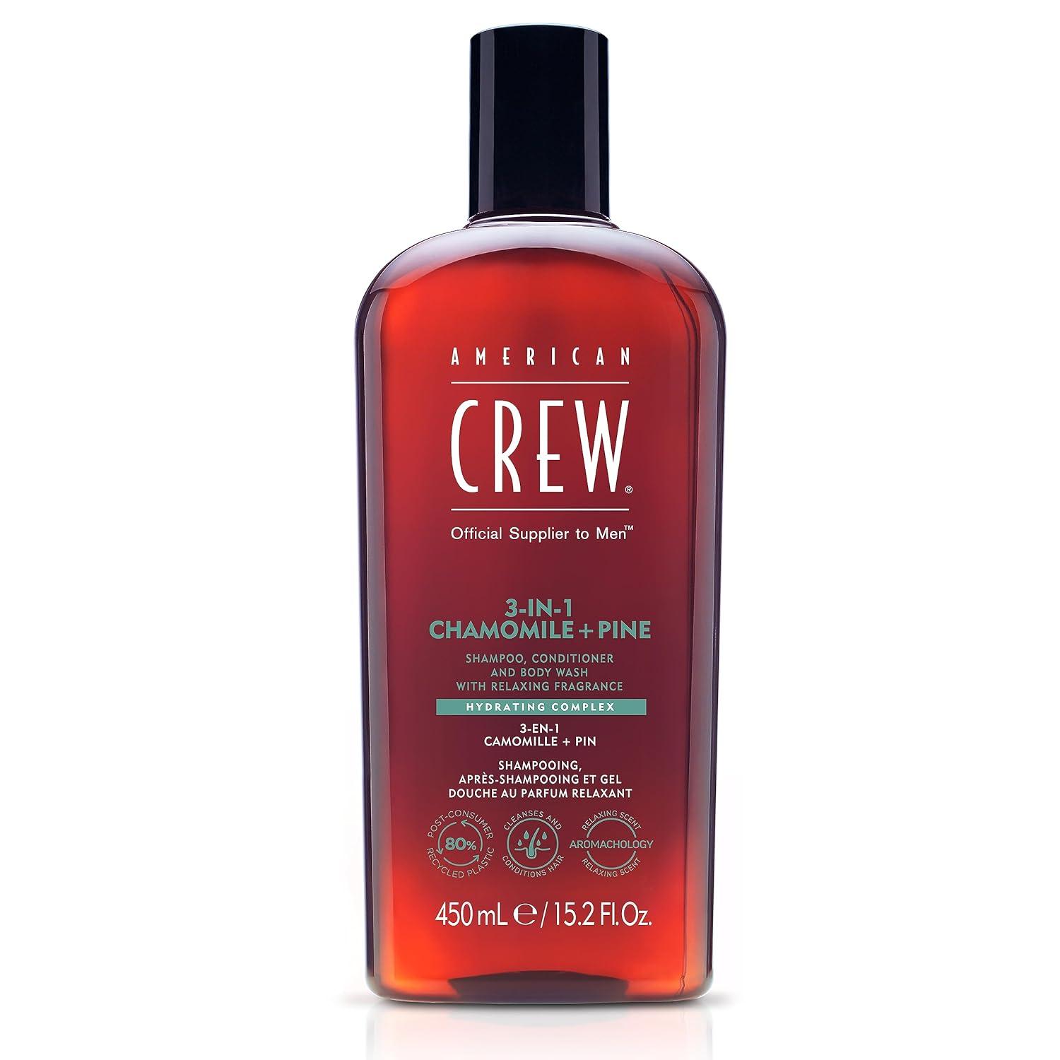 image:imageAmerican Crew Shampoo Conditioner amp Body Wash for Men 3in1 33 Fl OzChamomile Pine