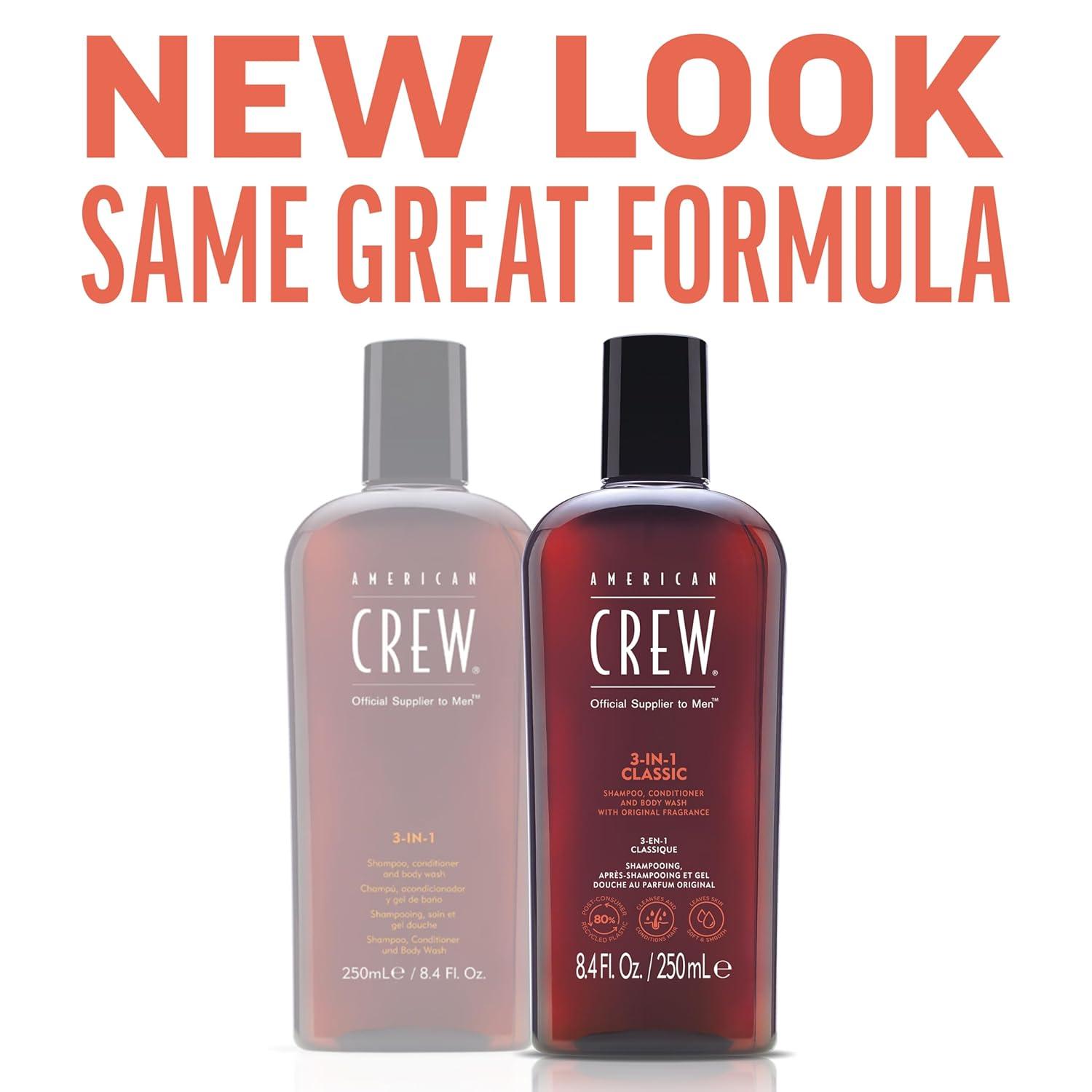 image:imageAmerican Crew Shampoo Conditioner amp Body Wash for Men 3in1 33 Fl OzClassic