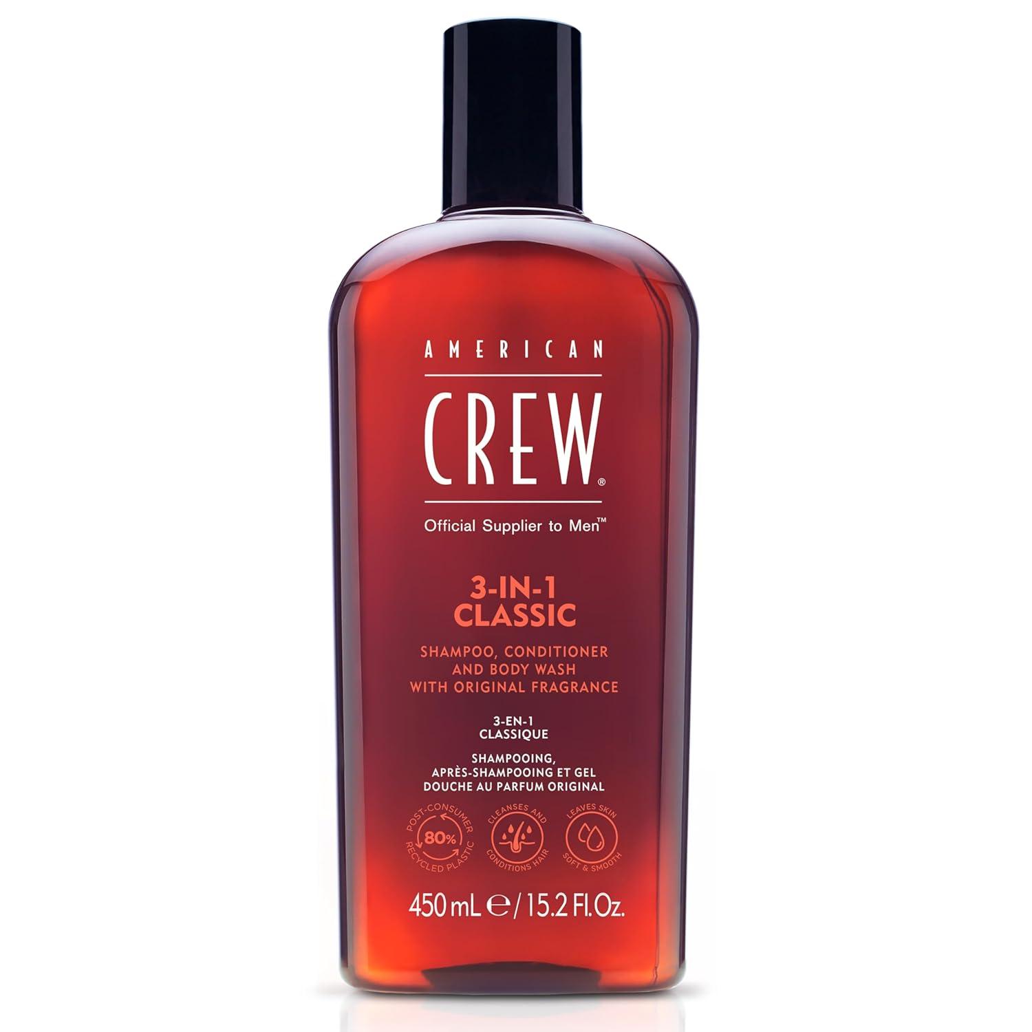 image:imageAmerican Crew Shampoo Conditioner amp Body Wash for Men 3in1 33 Fl OzClassic