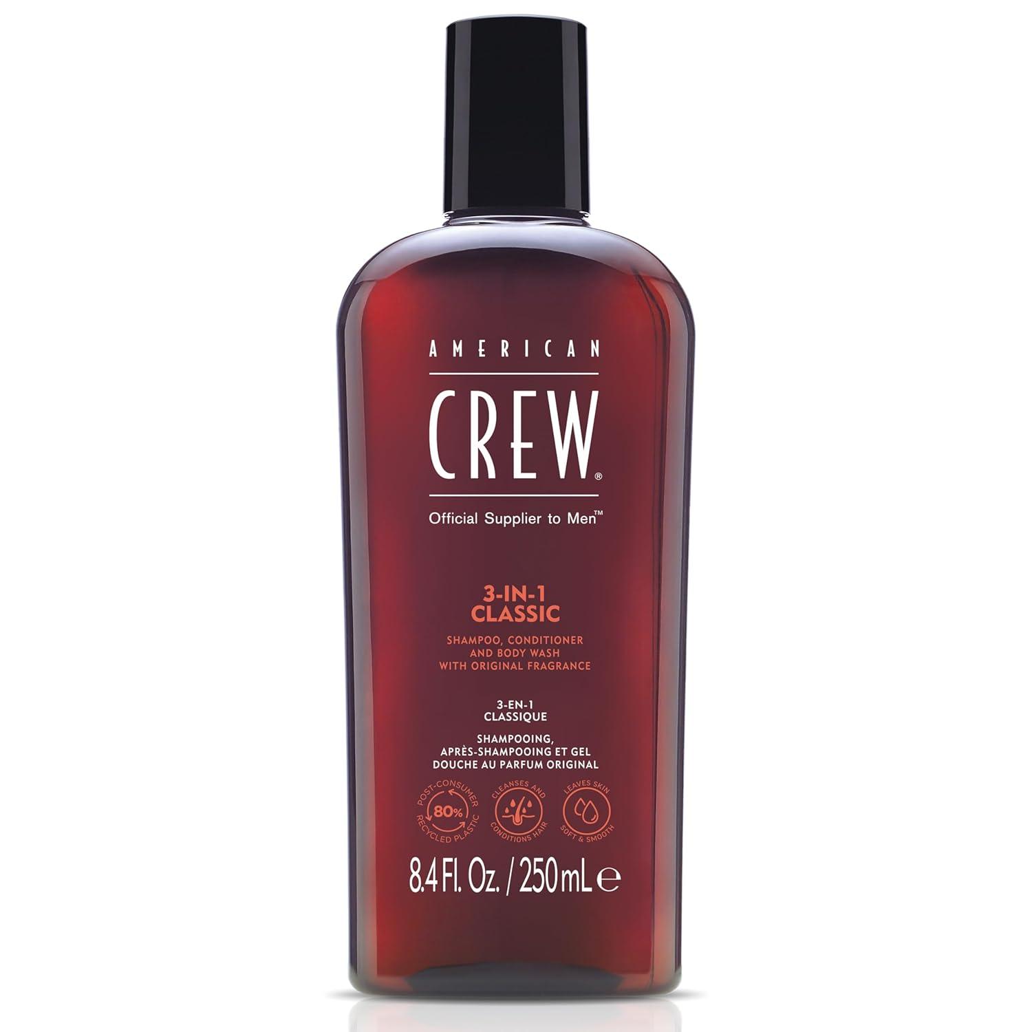 image:imageAmerican Crew Shampoo Conditioner amp Body Wash for Men 3in1 33 Fl OzClassic