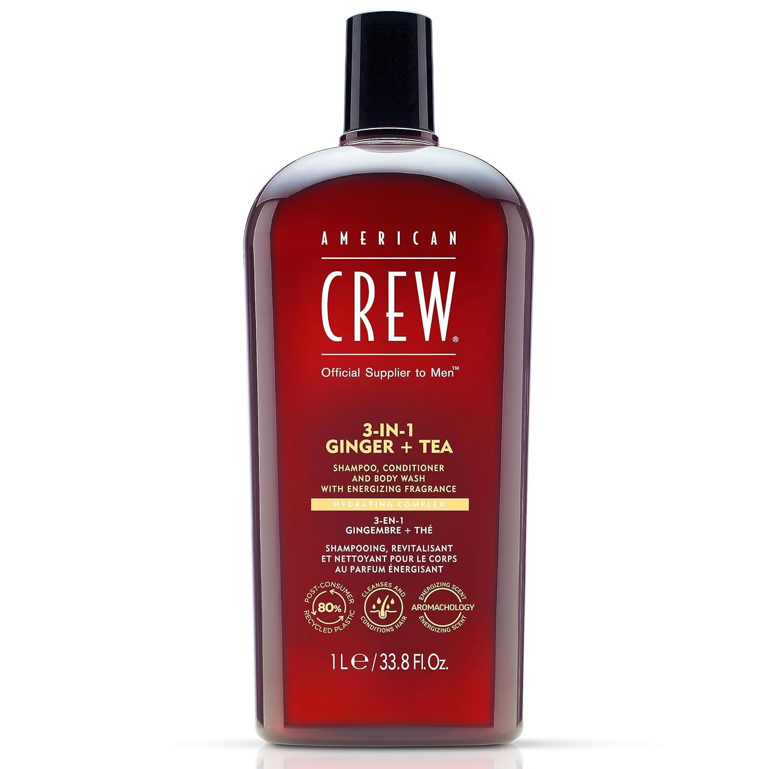 image:imageAmerican Crew Shampoo Conditioner amp Body Wash for Men 3in1 33 Fl OzGinger Tea
