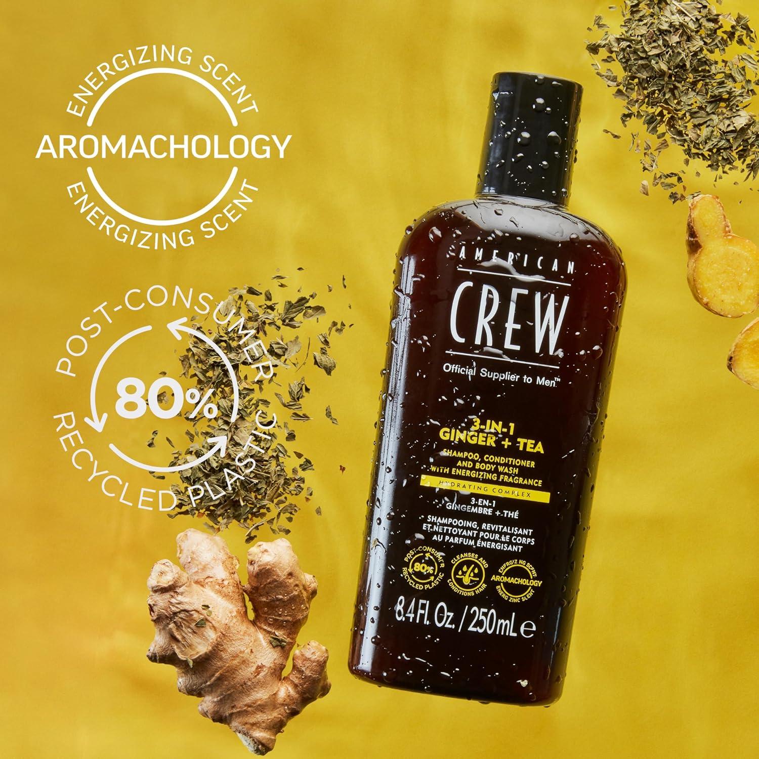 image:imageAmerican Crew Shampoo Conditioner amp Body Wash for Men 3in1 33 Fl OzGinger Tea