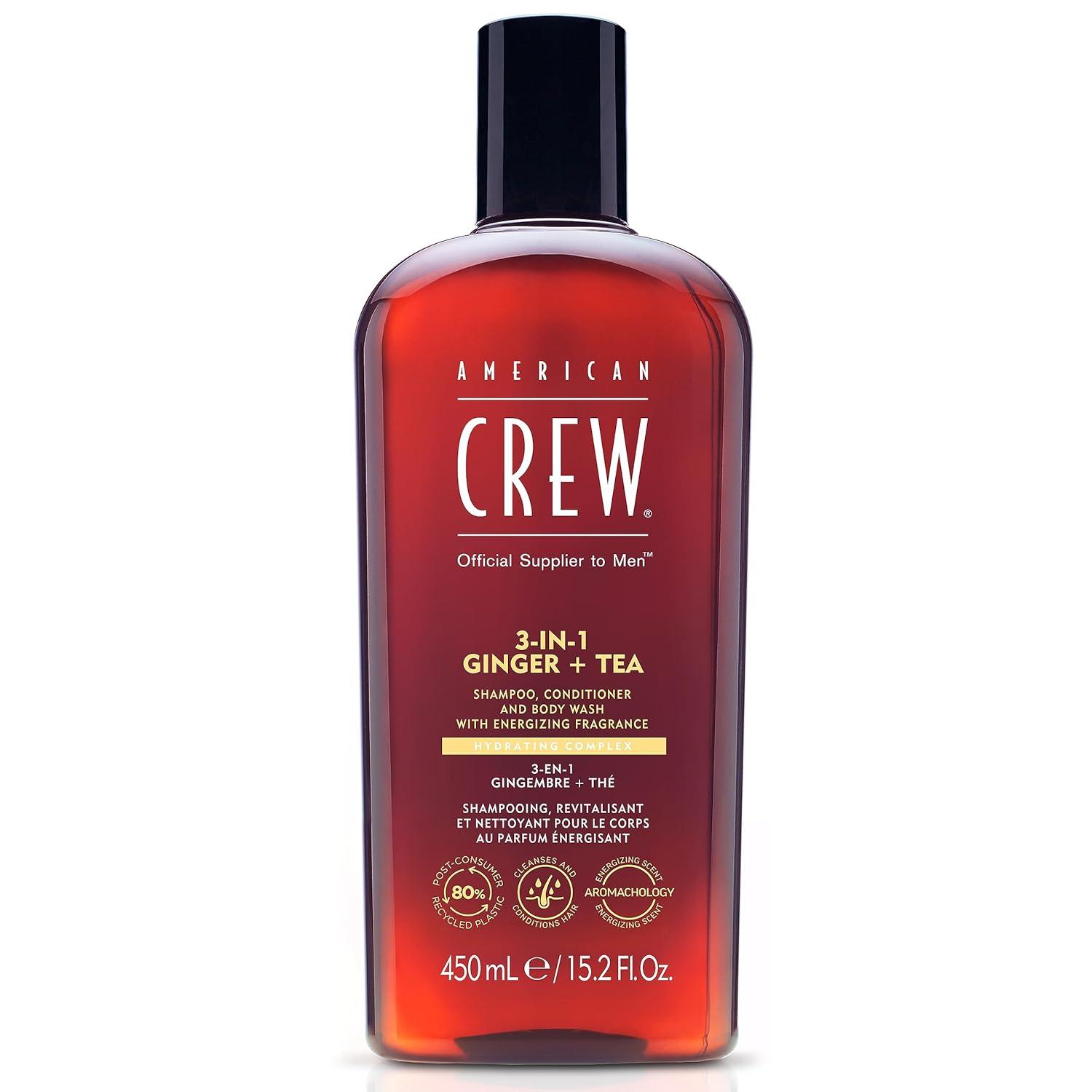 image:imageAmerican Crew Shampoo Conditioner amp Body Wash for Men 3in1 33 Fl OzGinger Tea
