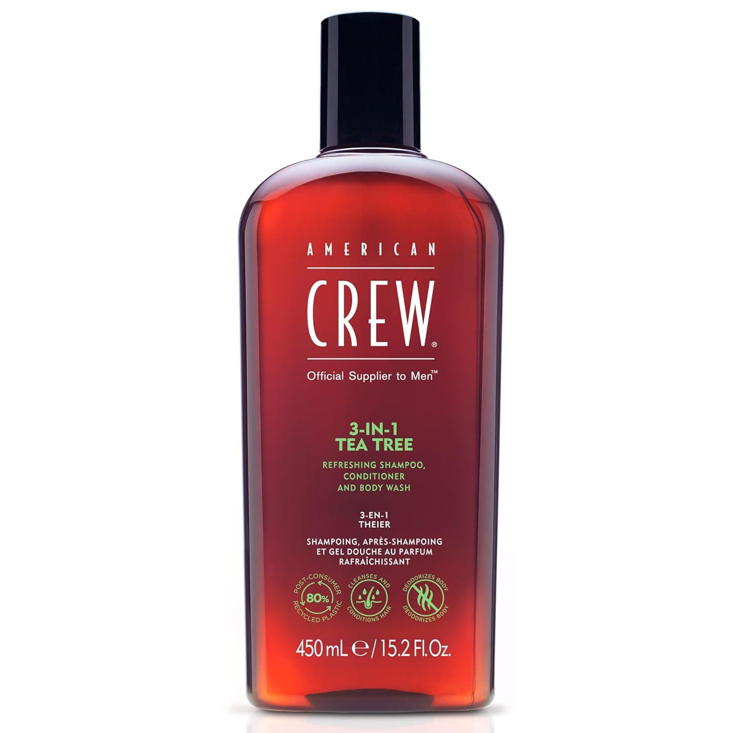 image:imageAmerican Crew Shampoo Conditioner amp Body Wash for Men 3in1 33 Fl OzTea Tree