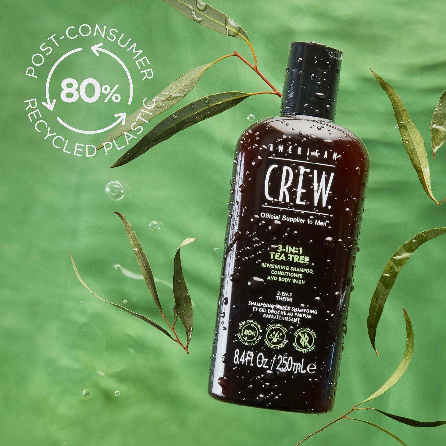 image:imageAmerican Crew Shampoo Conditioner amp Body Wash for Men 3in1 33 Fl OzTea Tree