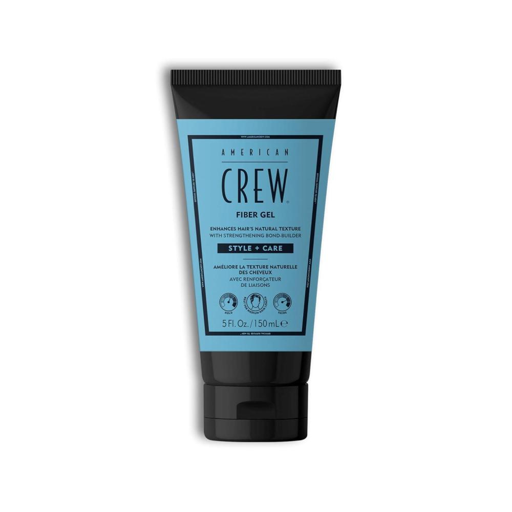 image:imageAMERICAN CREW Fiber Gel Hybrid Styling Hair Gel For Men Medium Hold With Natural Finish 5 fl oz