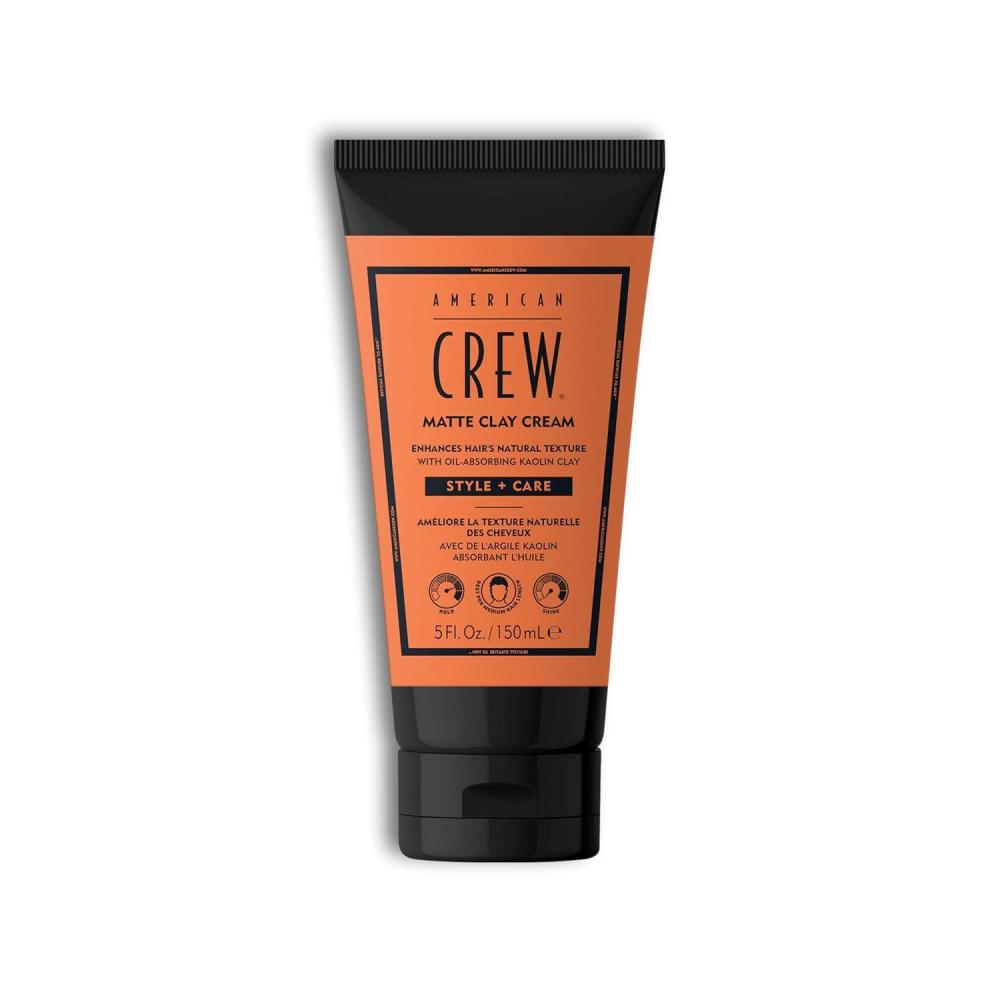 image:imageAMERICAN CREW Matte Clay Cream Hybrid Hair Styling Clay Gel For Men Medium Hold With Matte Finish 5 fl oz