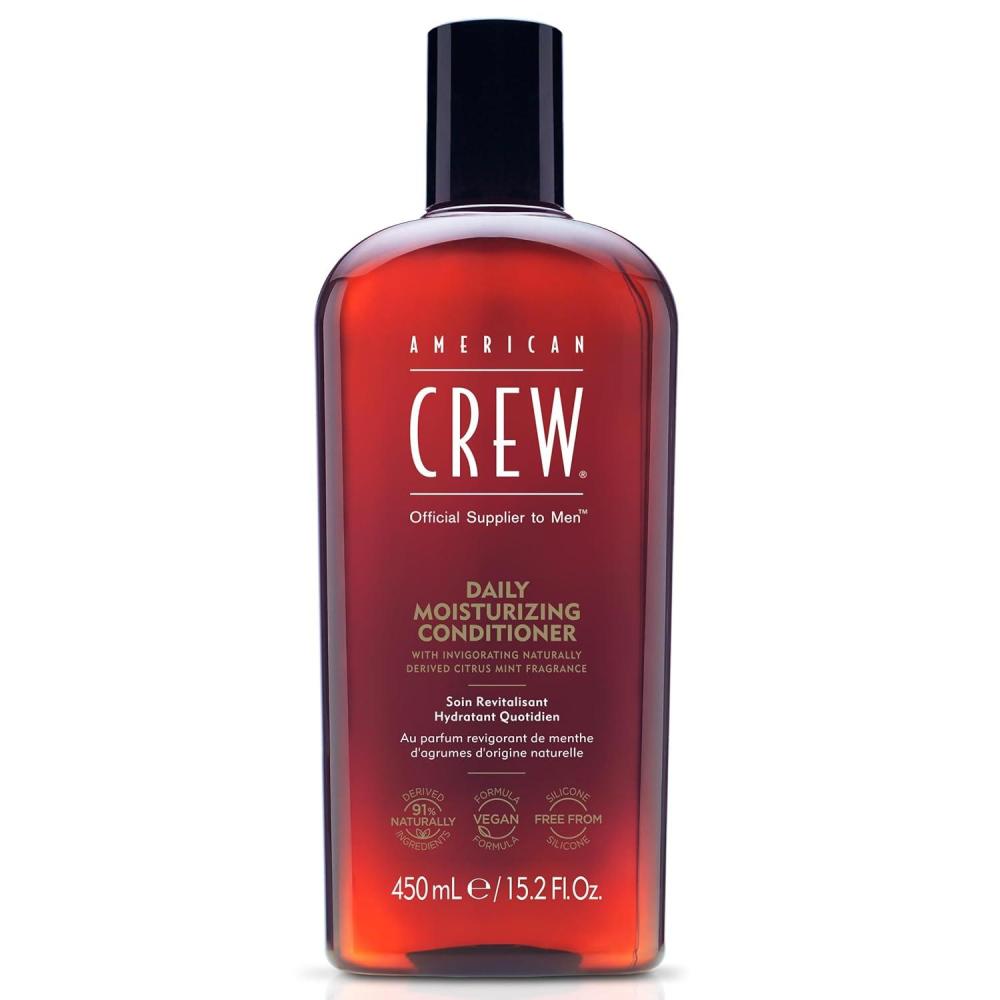 image:imageAmerican Crew Conditioner for Men Daily Moisturizer Naturally Derived Vegan Formula Citrus Mint Fragrance 338 Fl Oz152 Fl Oz Pack of 1