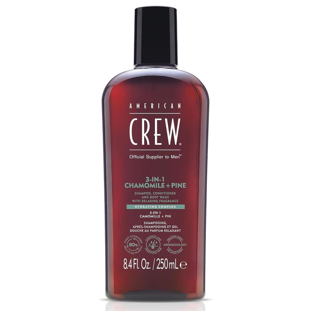 image:imageAmerican Crew Shampoo Conditioner amp Body Wash for Men 3in1 33 Fl OzChamomile Pine