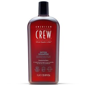 American Crew Detox Shampoo for Men, Naturally Derived, Vegan Formula, Citrus Mint Fragrance, 33.8 Fl Oz(33.8 Fl Oz (Pack of 1))