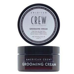American Crew Men’s Grooming Cream, Like Hair Gel with High Hold & High Shine, 3 oz(Unscented)