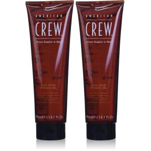American Crew Men’s Hair Styling Gel, Firm Hold, Non-Flaking, 3.3 fl oz(13.1 Ounce (Pack of 2))