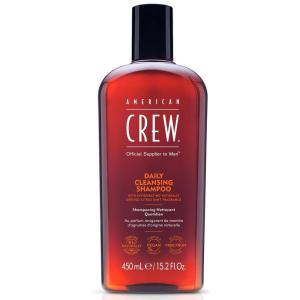 American Crew Shampoo for Men, Daily Cleanser, Naturally Derived, Vegan Formula, Citrus Mint Fragrance, 33.8 Fl Oz(15.2 Fl Oz (Pack of 1))